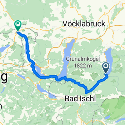 Von Ebensee am Traunsee bis Straßwalchen