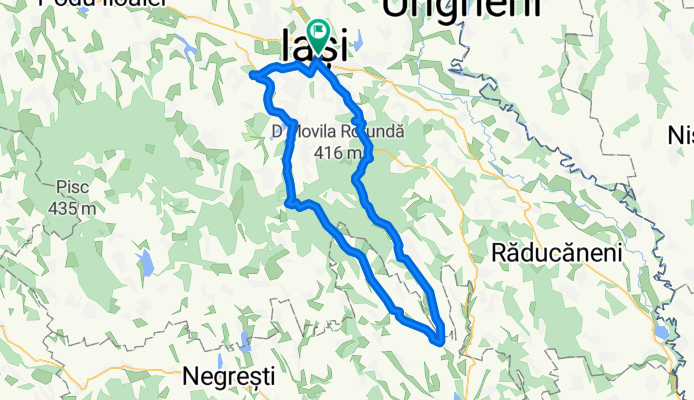 Iasi → Codaesti → Iasi