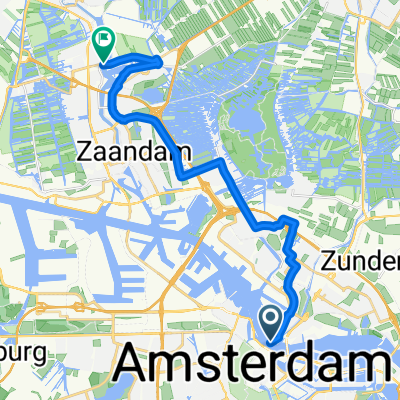 De Ruijterkade, Amsterdam to Guisweg, Zaandijk
