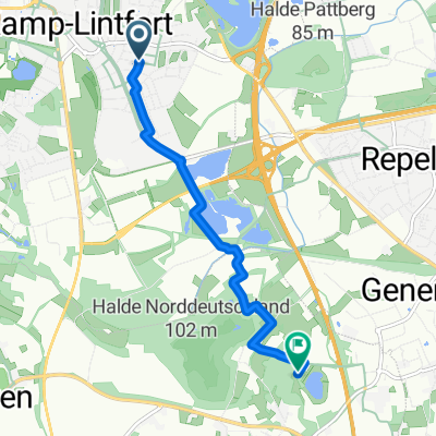 Walterstraße 8A nach Alte Mühle