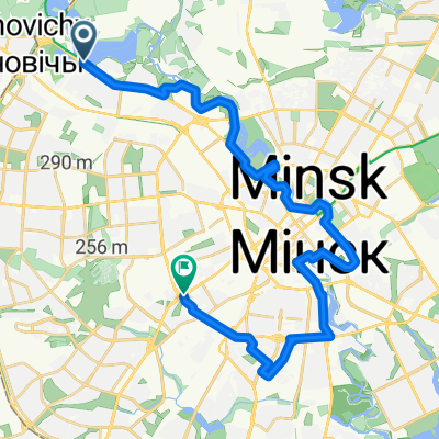 От Проспект Победителей 135B до Белита-Витекс