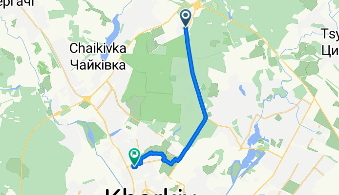 От вулиця Академіка Вальтера до вулиця Європейська 6А