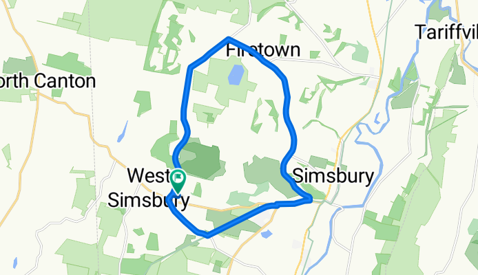 Grant Estate Dr, West Simsbury to Grant Estate Dr, West Simsbury