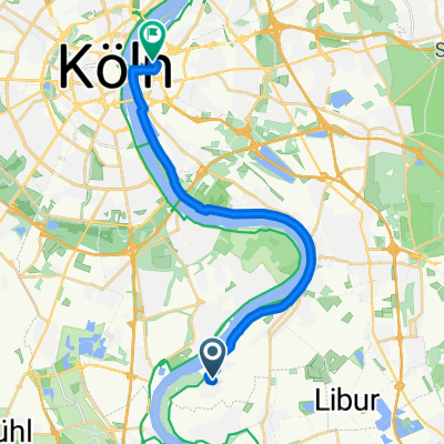 Sandbergstraße, Köln nach Luise-Straus-Ernst-Straße, Köln
