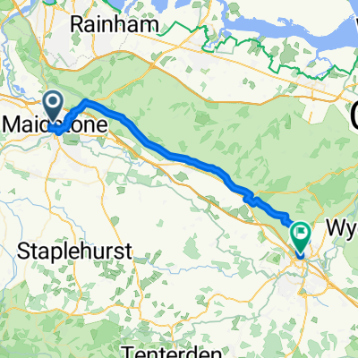 Station Road, Maidstone to M20, Ashford