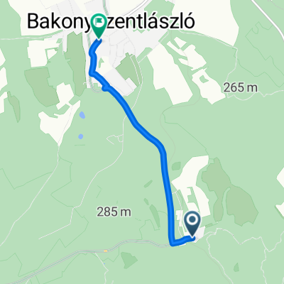 Vinye, Bakonyszentlászló - Petőfi Sándor utca, Bakonyszentlászló