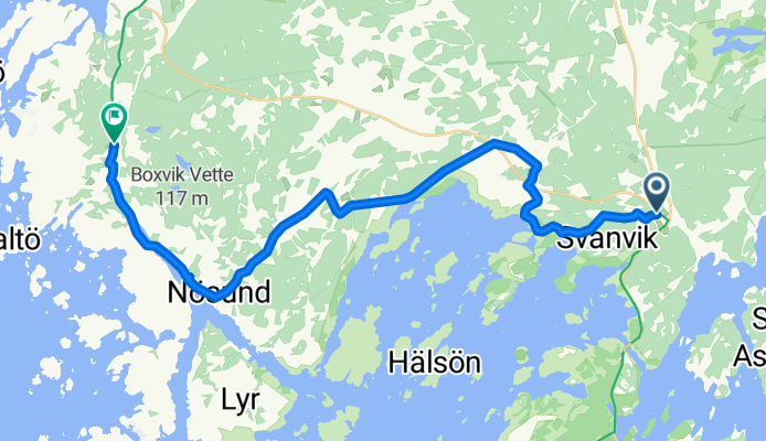 Stalavägen nach Bro