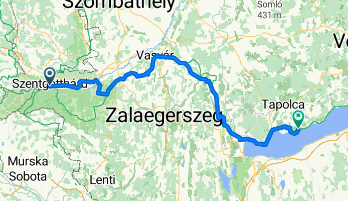 Bethlen Gábor utca, Szentgotthárd - Fő utca, Badacsonytomaj