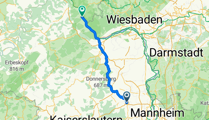 Grünstadt - Oberwesel