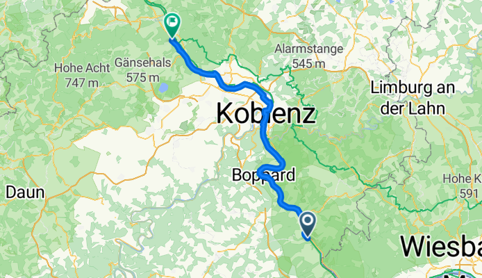 Oberwesel - Andernach