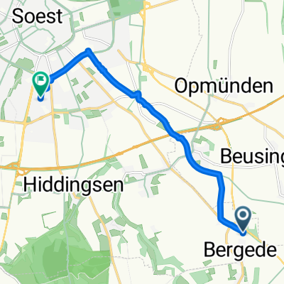 Trellenweg, 索斯特 nach Kaiser-Otto-Weg, 索斯特