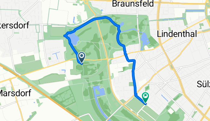 Lindenthal, Köln nach Morbacher Straße, Köln