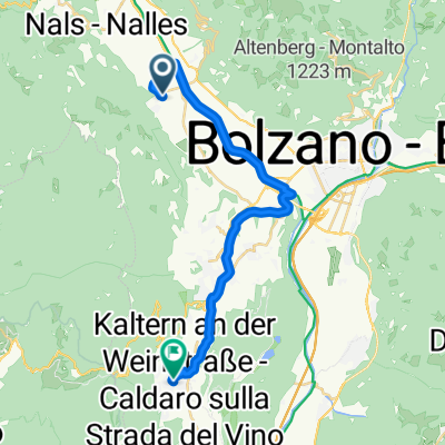 Sonngart nach Kaltern