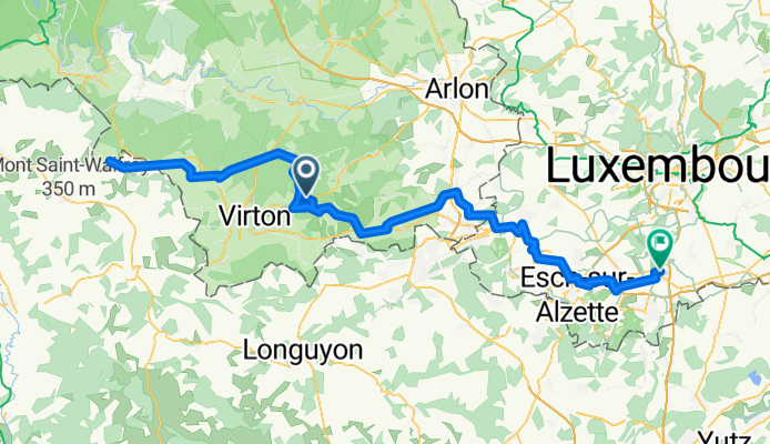 Von Virton bis Bouillon