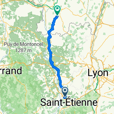 Chemin de Goutaillis, La Fouillouse à Route de Chevagny, Saint-Julien-de-Civry