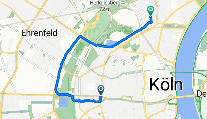 Habsburgerring to Kasparstraße