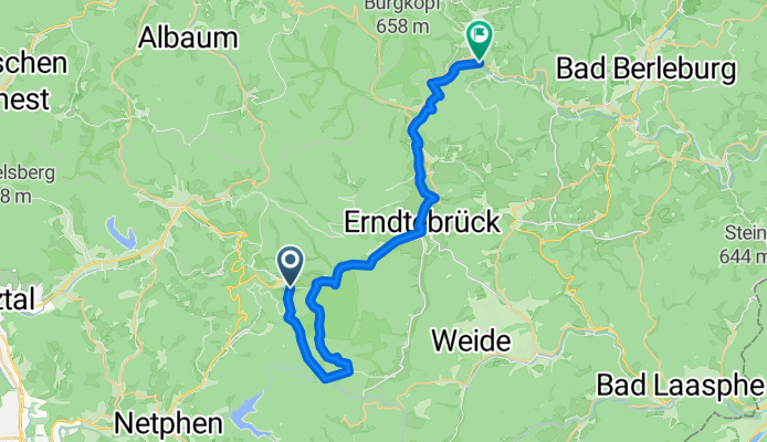 Hilchenbach - Bad Berleburg