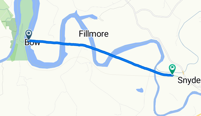 Route to West Penn Trail