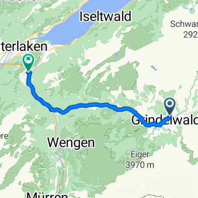 Grindelwald nach Wilderswil