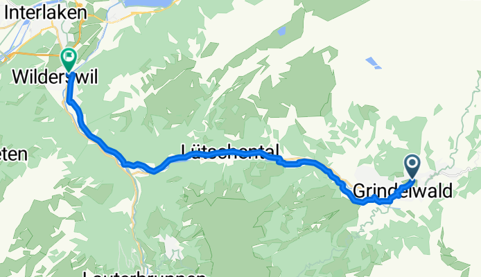 Grindelwald nach Wilderswil