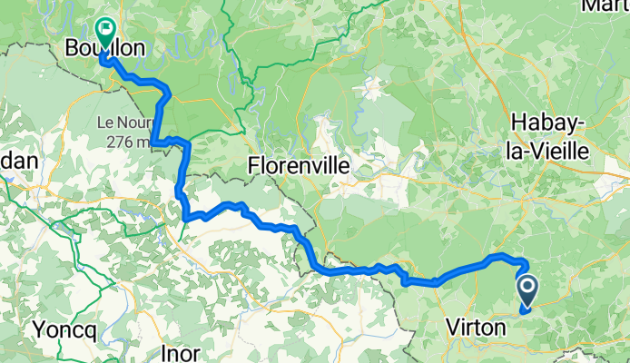 Von Virton bis Bouillon