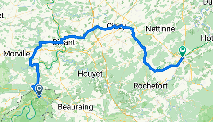 Von Givet bis Marche-en-Famenne
