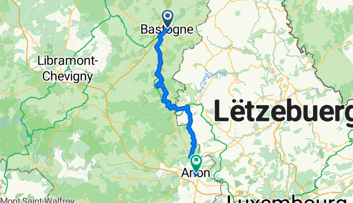 Von Bastogne bis Arel
