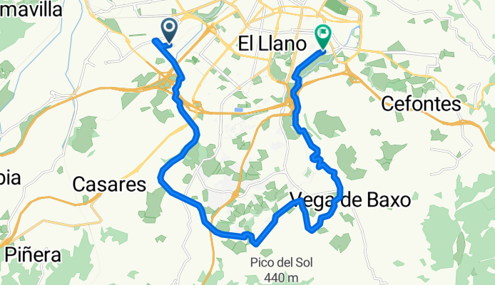 Camino de la Iglesia, Gijón a Calle de Corín Tellado, Gijón