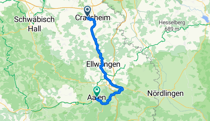 Crailsheim - Aalen 64km