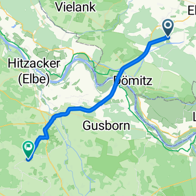 Am Kanal nach Breustian