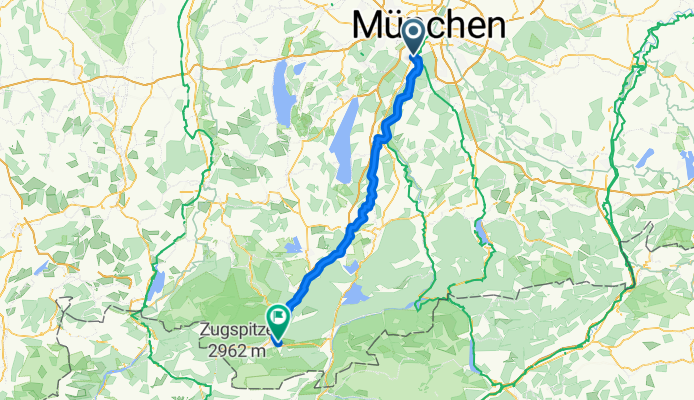 Pullach im Isartal - Garmisch-Partenkirchen