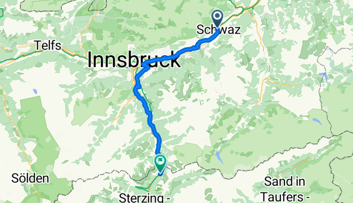 Schwaz - Gossensass