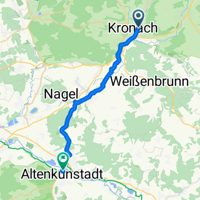 Route from Kronach