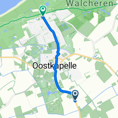Grijpskerkseweg, Oostkapelle to Duinweg, Oostkapelle