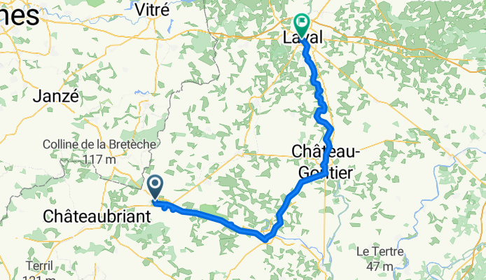 Pouancé - Laval