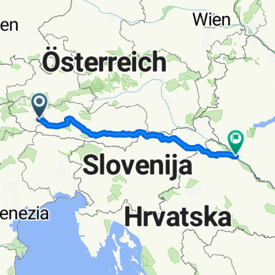 Dobbiaco Via Stazione nach Szentmihályhegy