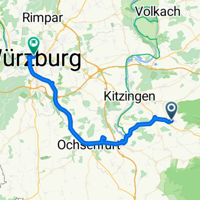 Von Iphofen bis Würzburg