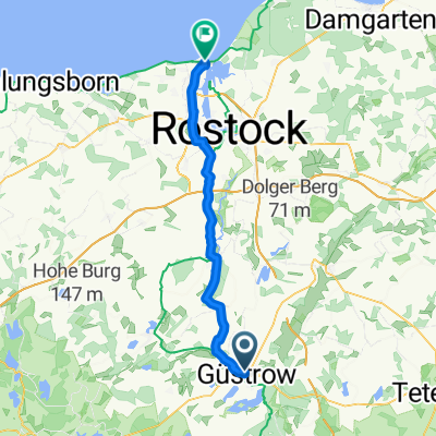 Von Güstrow bis Rostock
