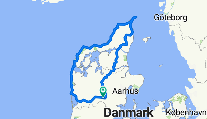 National Cykelrute 1, 3 og 4