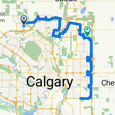 Kincora Hill NW, Calgary to Saddlecrest Blvd NE, Calgary