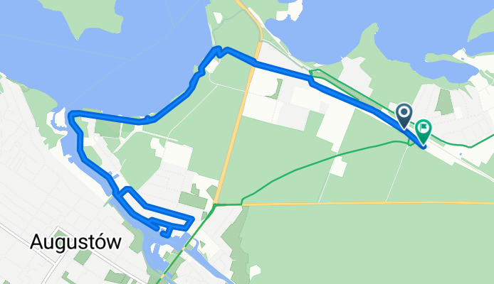 Kolejowa, Augustów do Kolejowa, Augustów