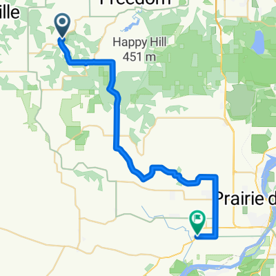 CTH-W, North Freedom to WIS-60, Sauk City