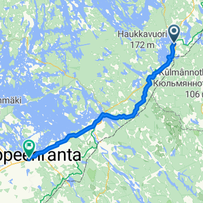 #5 Parikkala to Lappeenranta