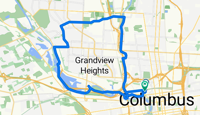 New Public Ln, Columbus to Daniel Burnham Square, Columbus