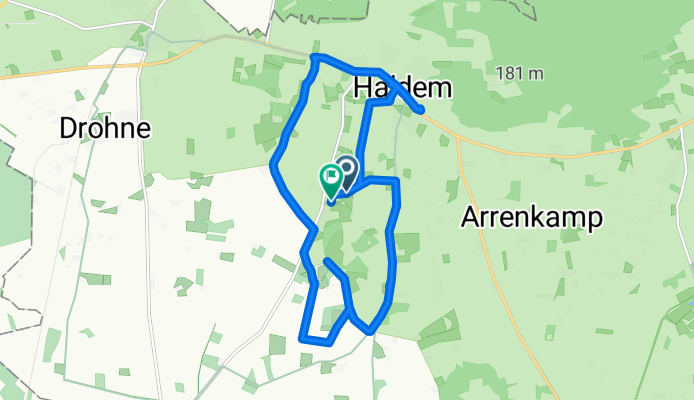 Süsterstraße, Штемведе до Heideweg, Штемведе