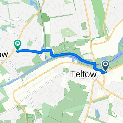 Lichterfelder Allee, Teltow nach Zehlendorfer Damm, Kleinmachnow