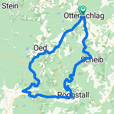 Route in Ottenschlag