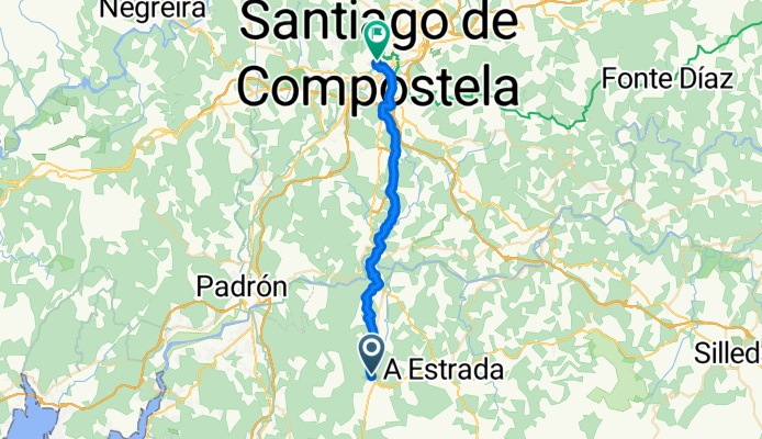 A Estrada - Santiago de Compostela