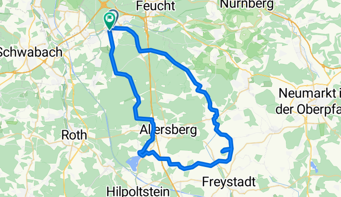 Möninger Berg V1 über Rengersricht