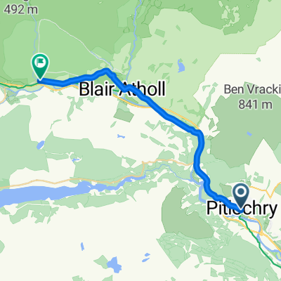 Pitlochry to Bruar